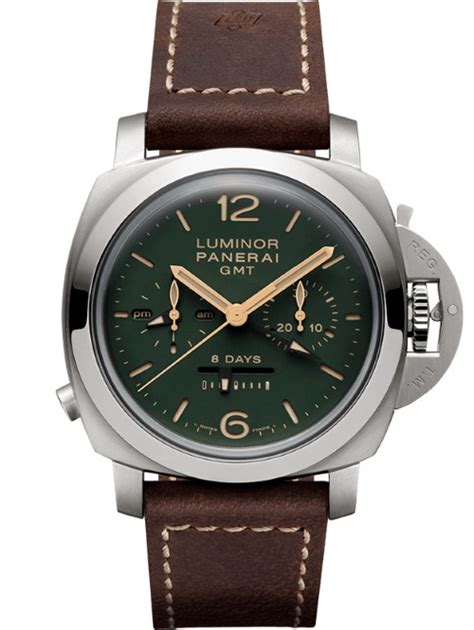 panerai monopulsante green|Luminor 1950 Chrono Monopulsante Left.